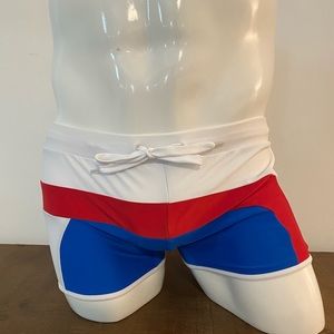 Superbody Mens Swimwear Male SPA Shorts